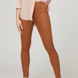 SPANX Faux Suede Leggings Size M